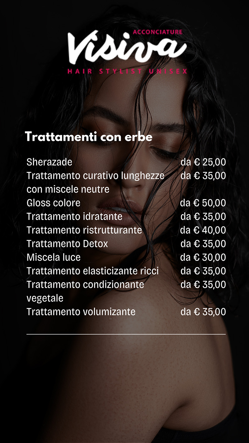 Listino prezzi